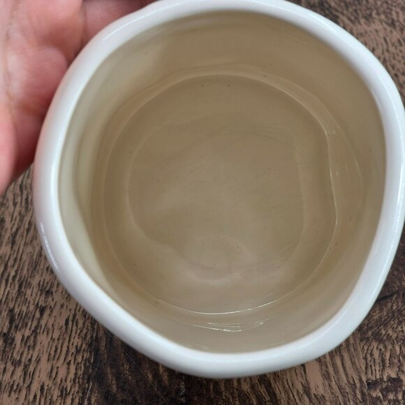 Rae Dunn CREATE LL Large Letter Mug Coffee Tea Cocoa Farmhouse Cream Black Big - Picture 6 of 7